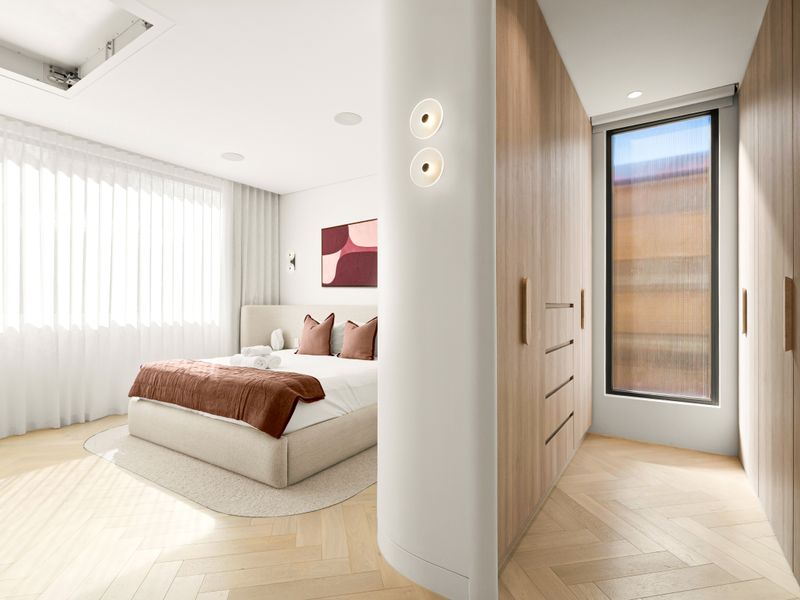 Plenty of wardrobe space keeps your stay organized and clutter free.