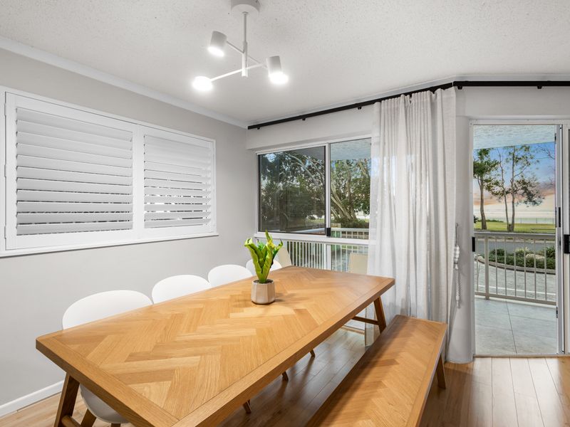 Comfortable dining space for shared meals