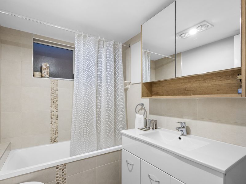 Bright and modern bathroom
