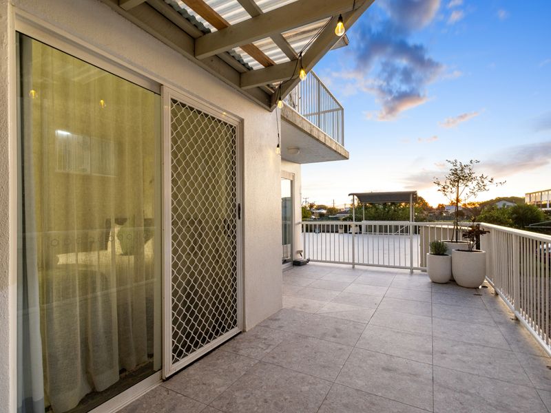 Private outdoor terrace