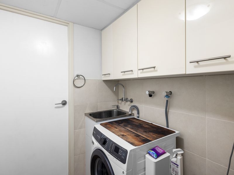 Convenient internal laundry