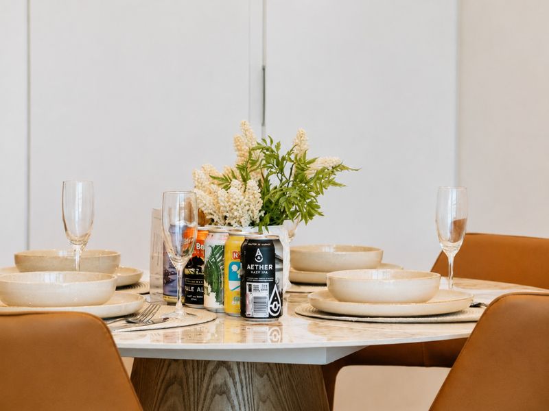 Welcome your guest with dining essentials