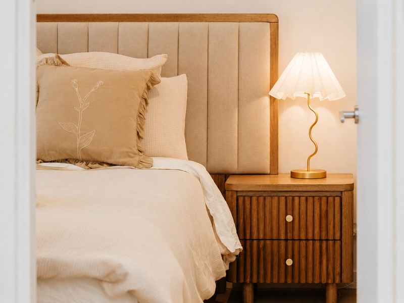 Soft, hotel-quality bedding for a restful night's sleep.