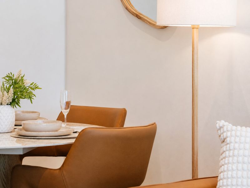 Elegant dining nook perfect for relaxed meals