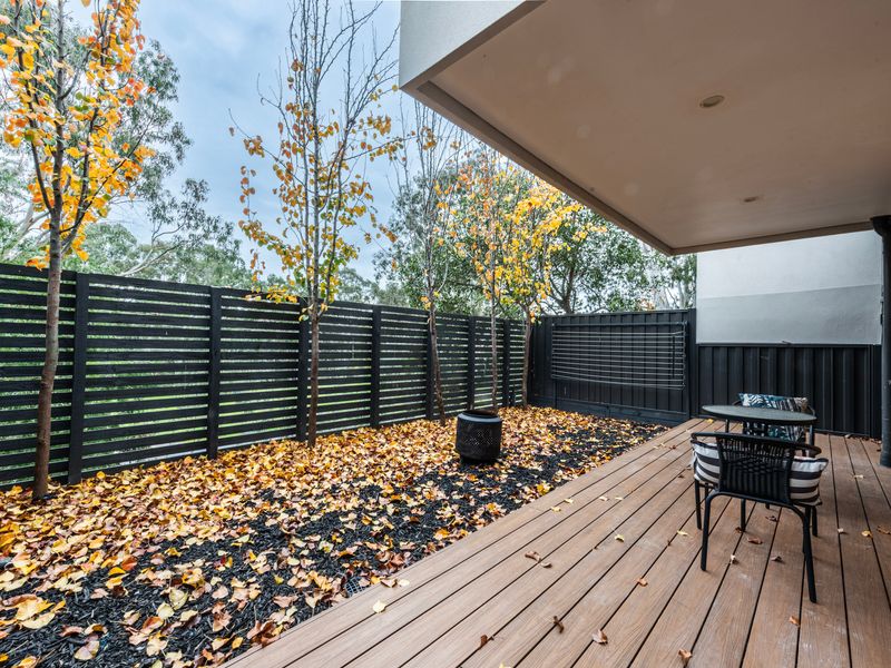 Enjoy the peaceful leafy surroundings from the spacious entertaining deck.