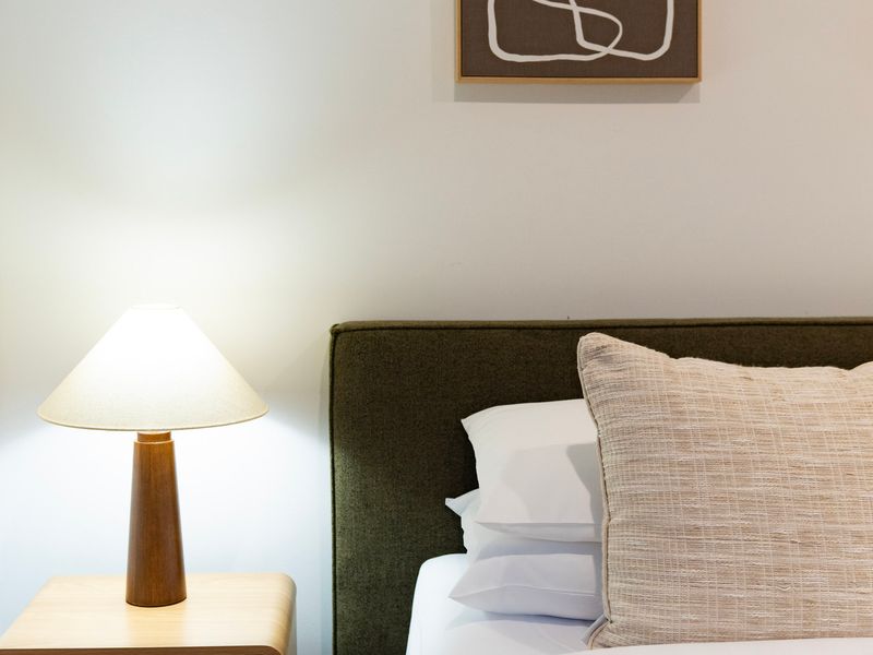 Thoughtful styling creates a warm and welcoming retreat.