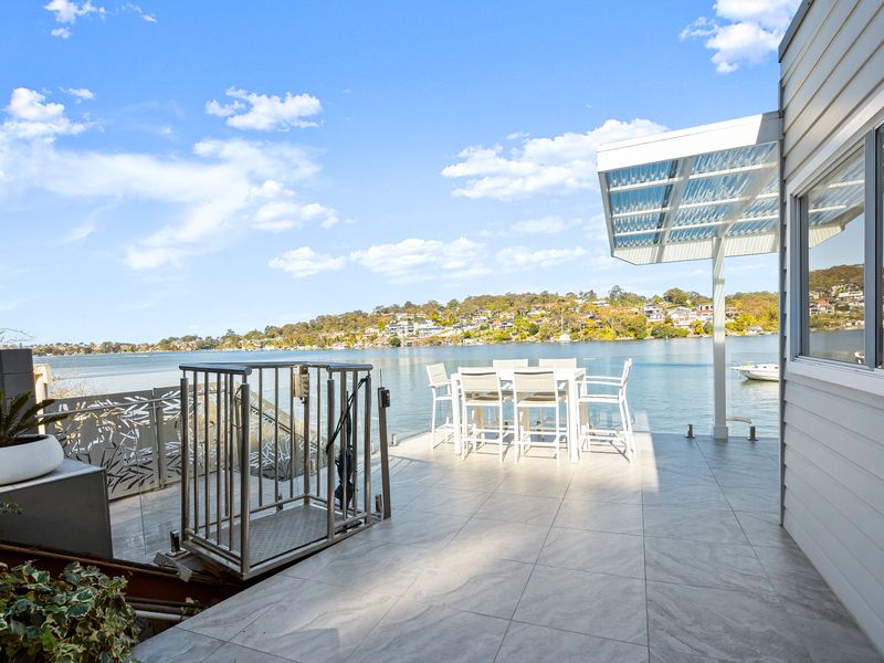 A spacious terrace made for long lunches