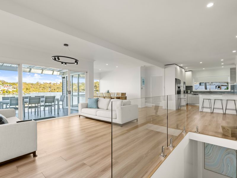 Light-filled interiors connected by open-plan living