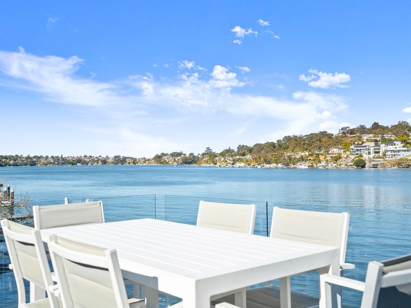 Waterfront views stretching beyond the terrace
