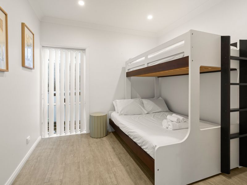 Bunk beds ready for little adventurers