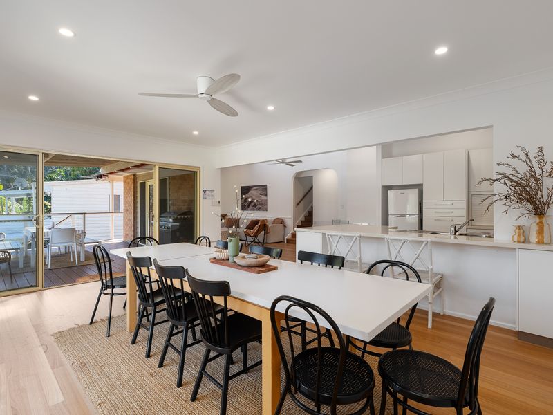 Gather around the large island bench for relaxed meals and conversation