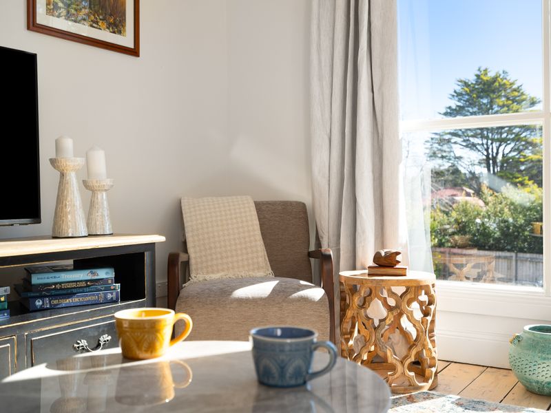 A peaceful corner to relax with a morning coffee