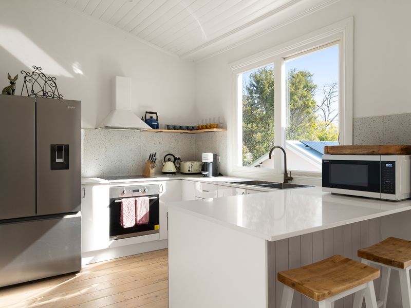 Well-equipped kitchen with generous bench space