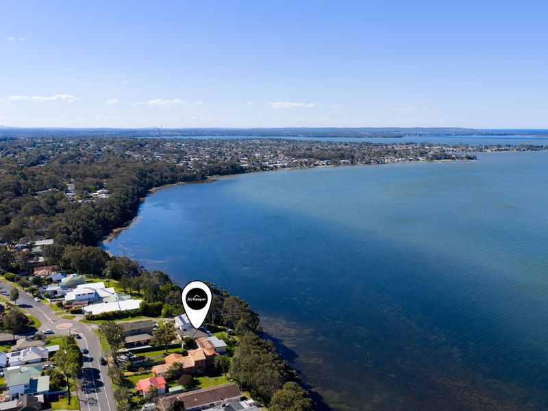 Take in the beautiful waterfront setting and surrounding landscape from above.
