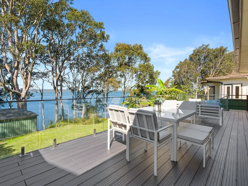 Step outside and enjoy the fresh air, peaceful surroundings and beautiful water views from the balcony.