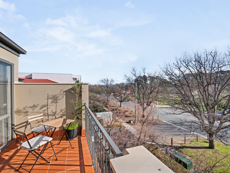 Enjoy your morning coffee or an afternoon drink on the private balcony.