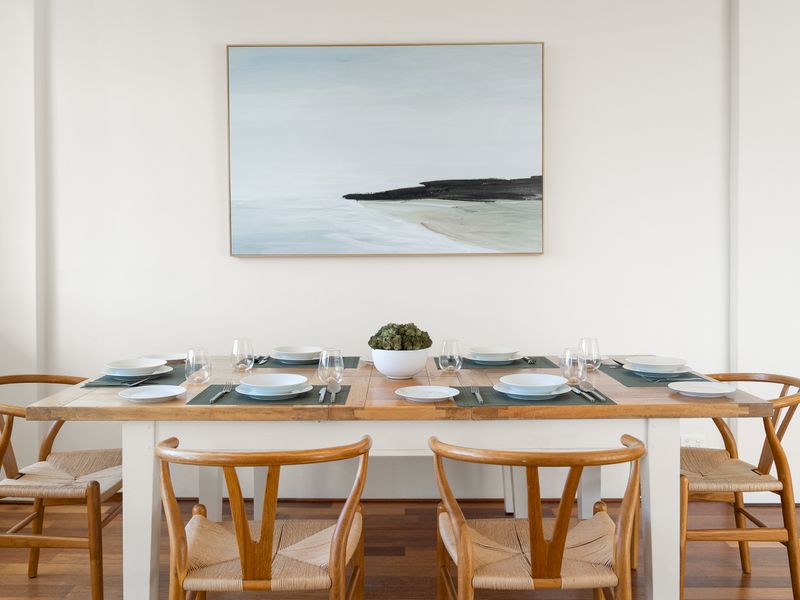 Simple, clean, and inviting.