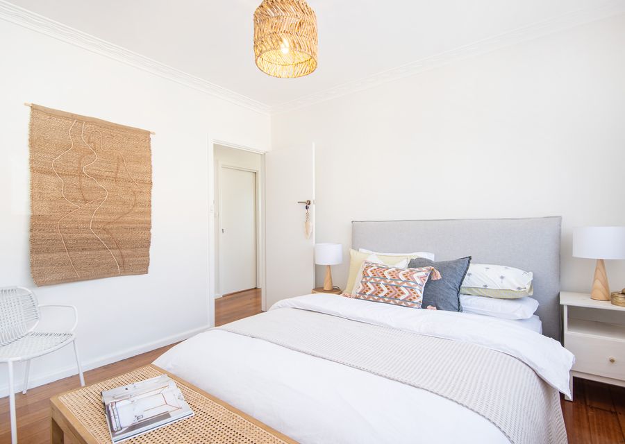 Queen bed master bedroom