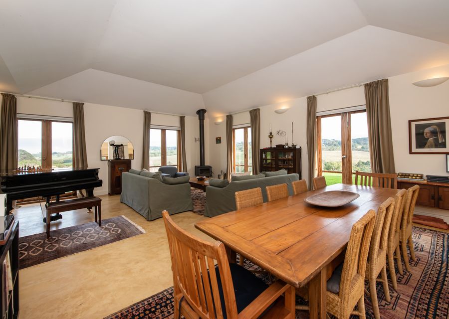 Main living and formal dining