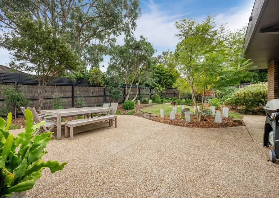 Beautiful Dining Space amongst the native gardens