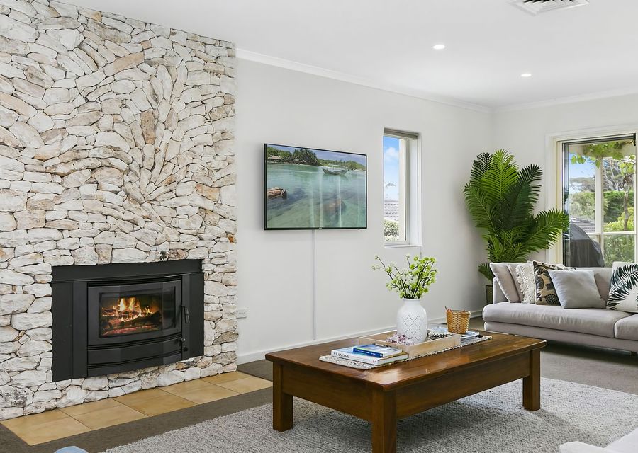 Gas Fireplace in Main Living