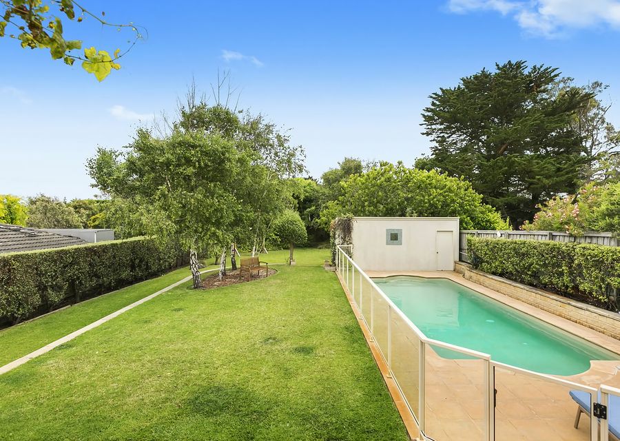Beautifully maintained backyard
