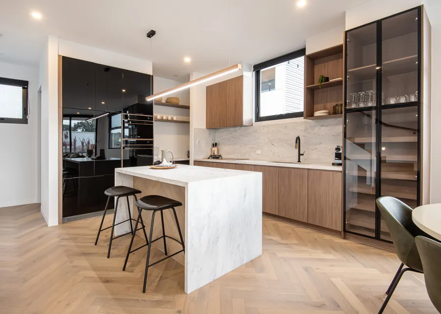 Kitchen with all the mod cons