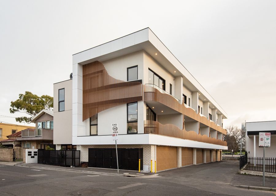 Front Fascade with garage view