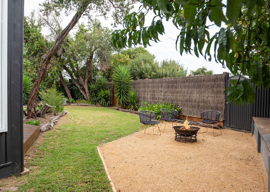 Escape to the fire pit for those late nights 