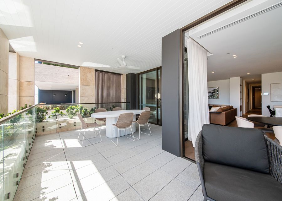 Beach front Balcony with stunning views