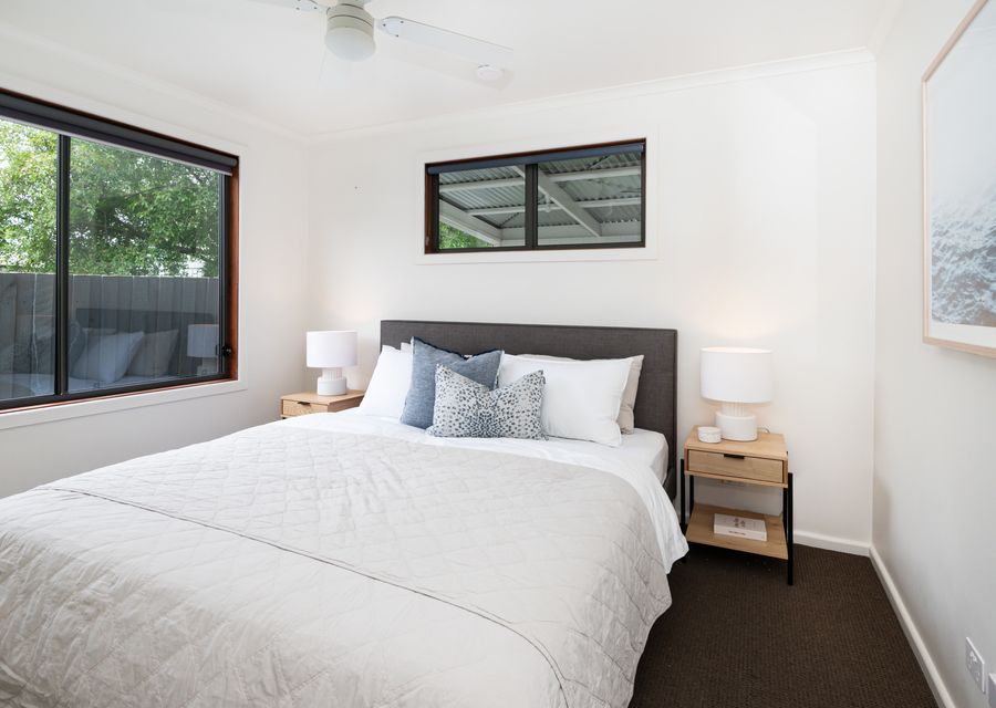 Master bedroom with king bed 