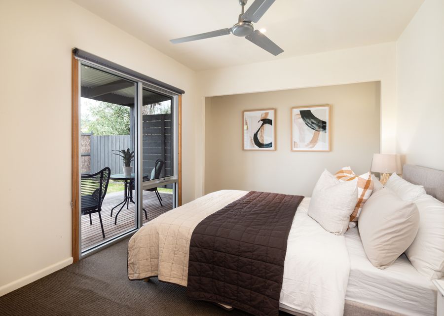Front bedroom with king bed 