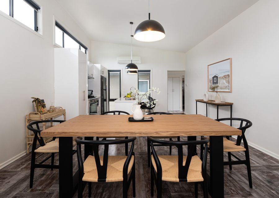 Dining area at the back house 