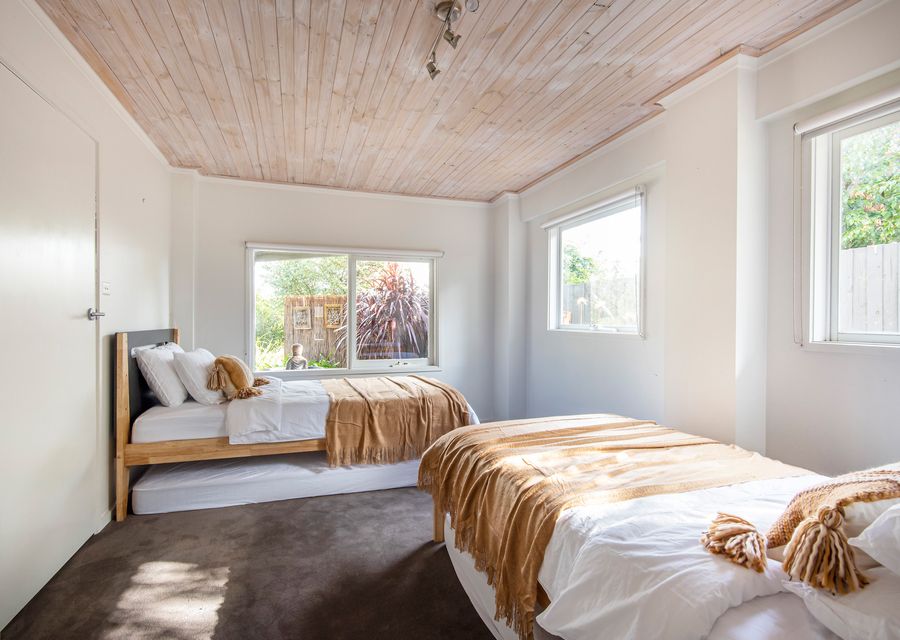 Two king single beds and two mattresses 