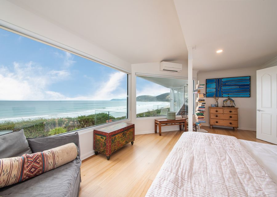Master bedroom with king bed