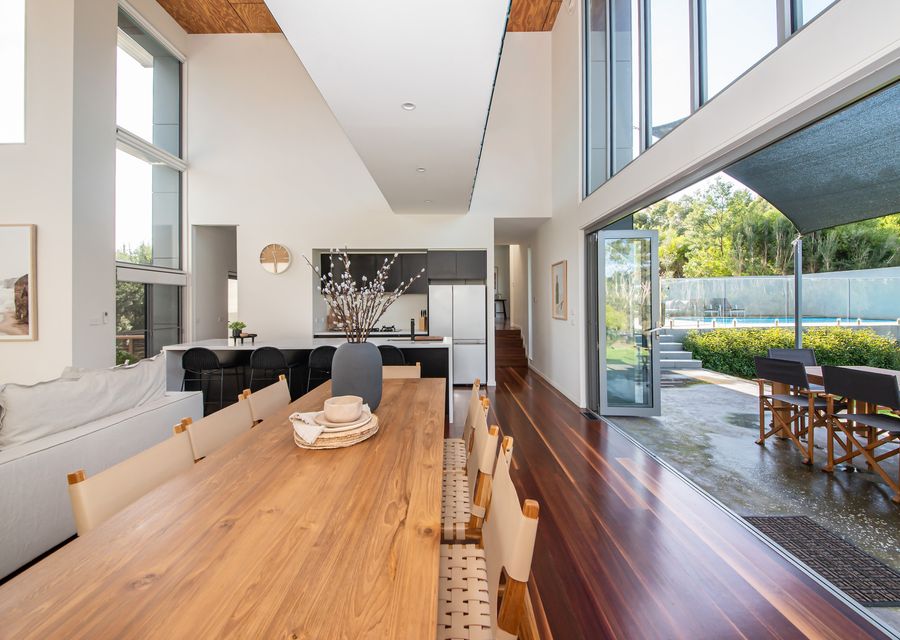 Large Dining area opening out to Outdoor Dining 