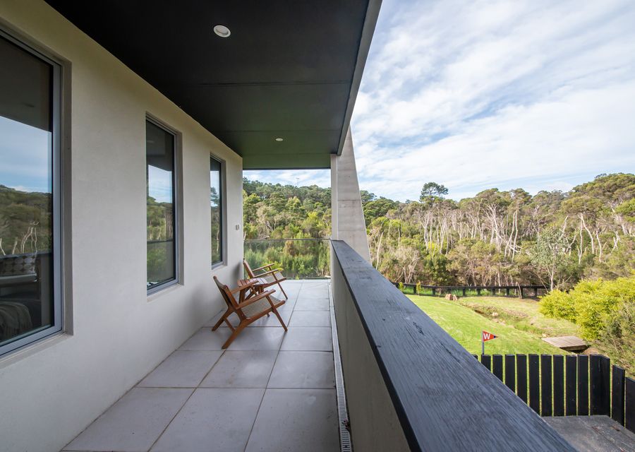 Upstairs balcony 