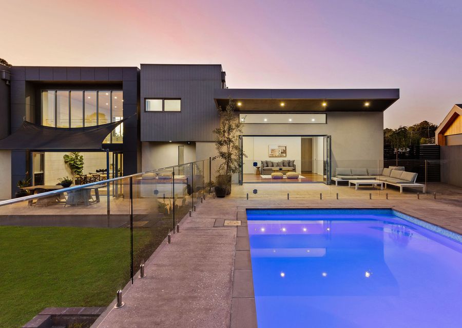 Luxury Pool with bushland views