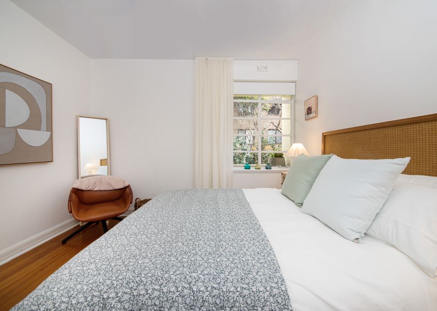 Master bedroom with stunning styling