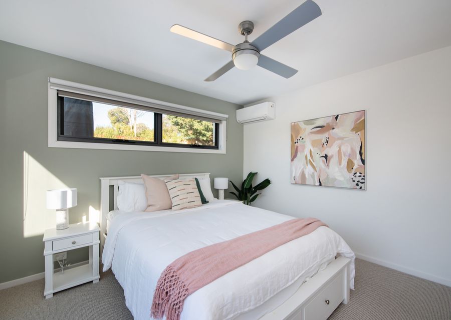 Enjoy our minimalist-styled bedroom