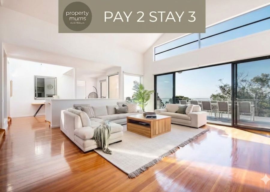 Light and Bright Living space with balcony access
