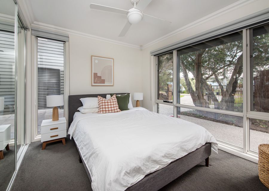 Downstairs queen bed bedroom 