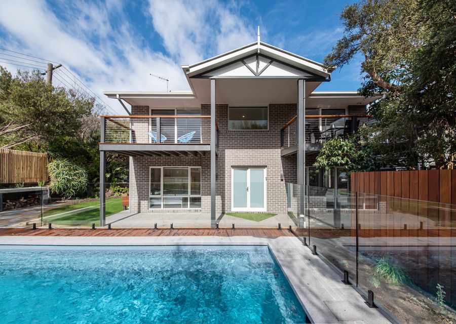 Backyard and Solar heated pool 