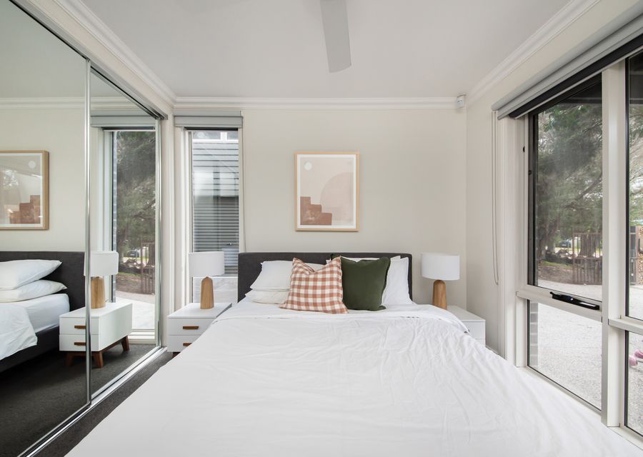 Downstairs queen bed bedroom 