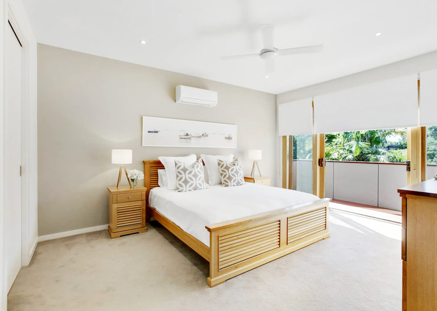 Master with king bed, ensuite and private balcony