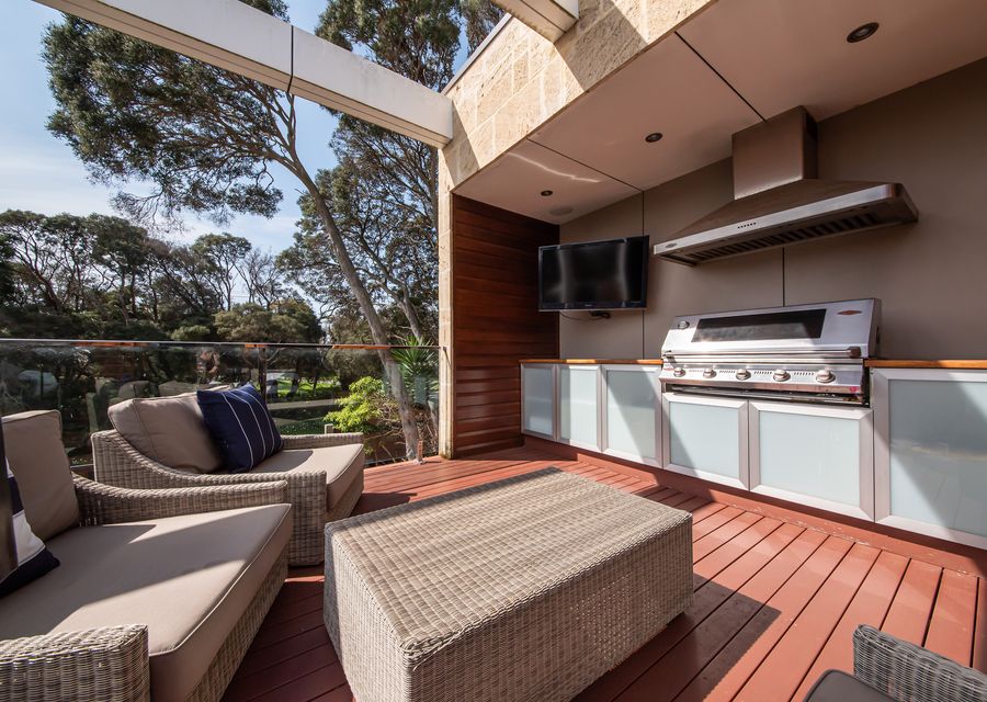 Outside entertaining