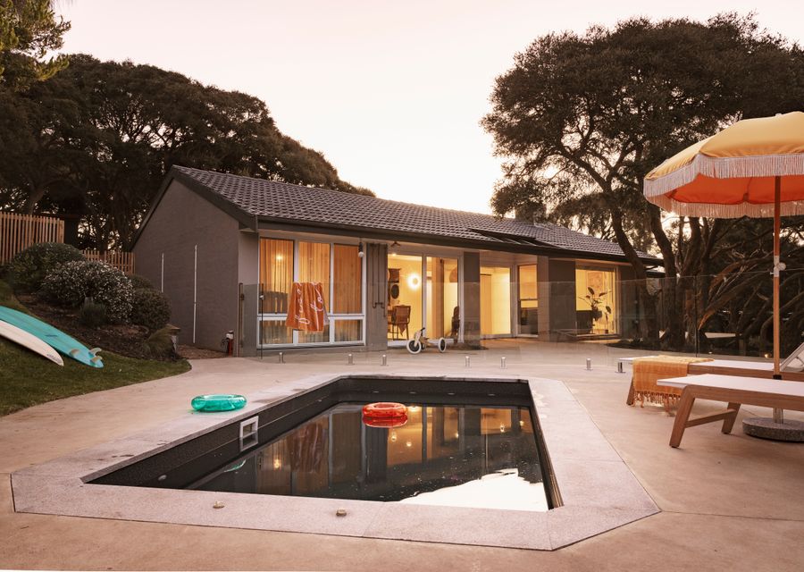 Beautiful gas heated pool