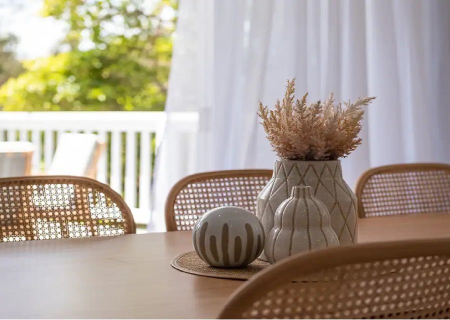 Each display is meticulously arranged to capture the essence of our style, featuring a harmonious blend of decorative accents, artwork, and personal treasures.