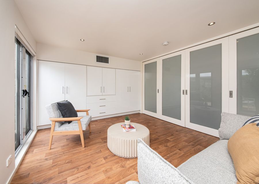 Downstairs living space (with smart TV