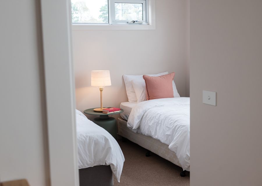 Exterior view of bedroom three.